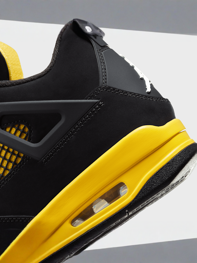 Jordan, Air Jordan 4 Retro, black, Image 8 of 9