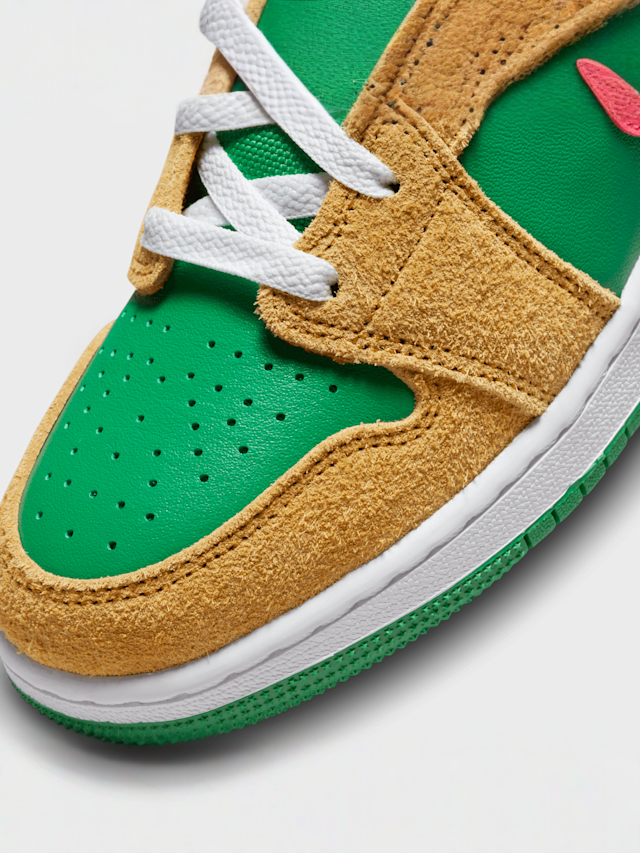 Jordan, Air Jordan 1 Mid SE (GS), green, Image 7 of 8