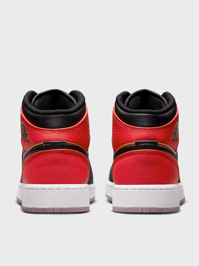 Jordan, Air Jordan 1 Mid (GS), czarny, Obraz 5 z 9