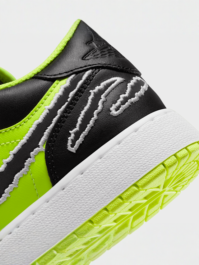 Jordan, Air Jordan 1 Low SE (GS), czarny, Obraz 8 z 9