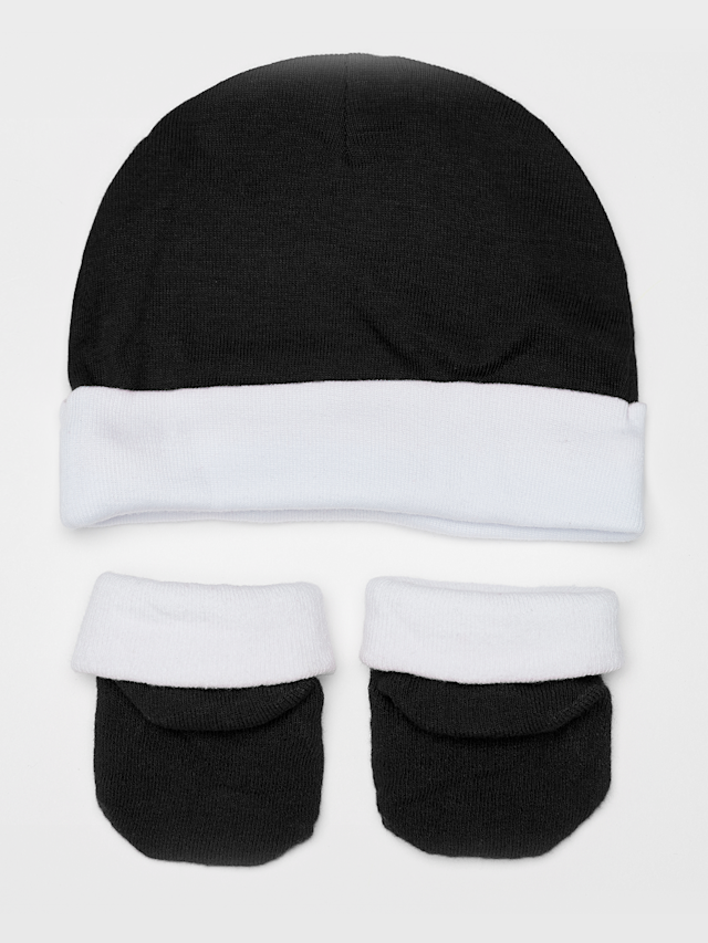 Nike, Futura Hat And Booties (2 Piece), zwart, Afbeelding 2 van 3