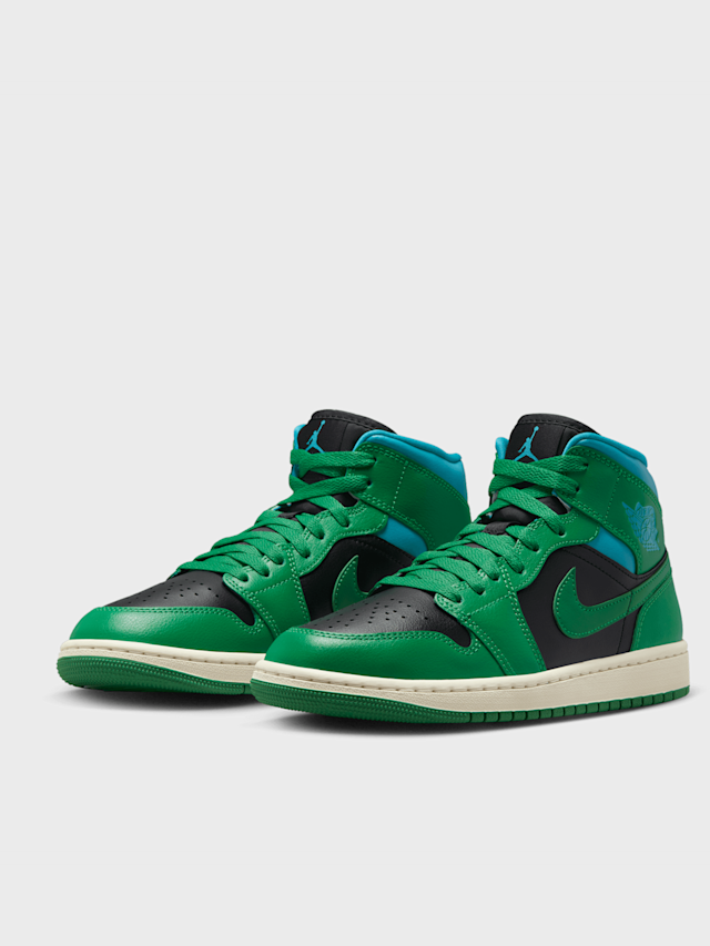 Jordan, WMNS Air Jordan 1 Mid, black, Image 4 of 8