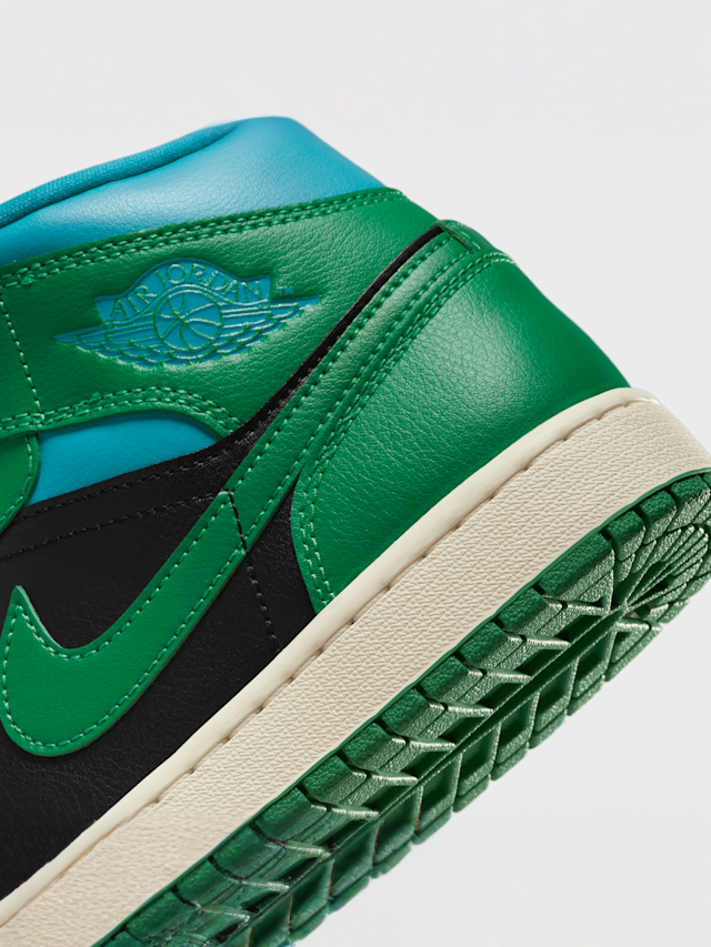 Jordan, WMNS Air Jordan 1 Mid, black, Image 8 of 8