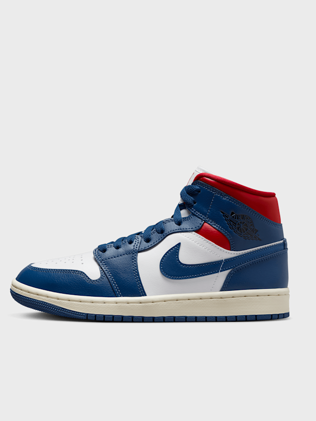 Jordan, WMNS Air Jordan 1 Mid, white, Image 1 of 8