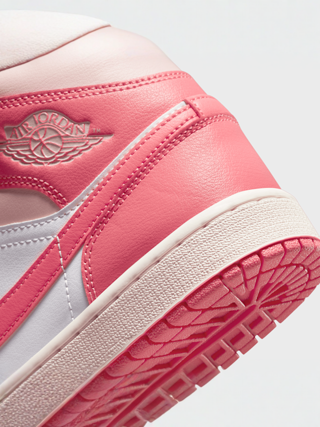 Jordan, WMNS Air Jordan 1 Mid, white, Image 8 of 8