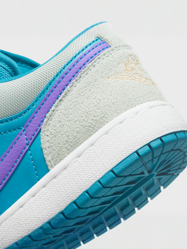 Jordan, Air Jordan 1 Low SE (GS), zielony, Obraz 8 z 8