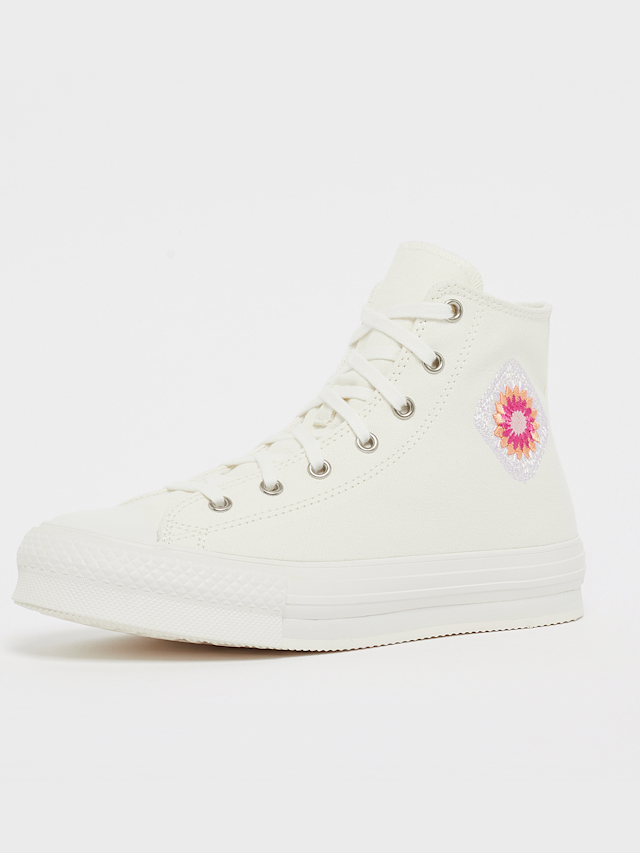 Converse, Chuck Taylor All Star Eva Lift (GS), biały, Obraz 2 z 5