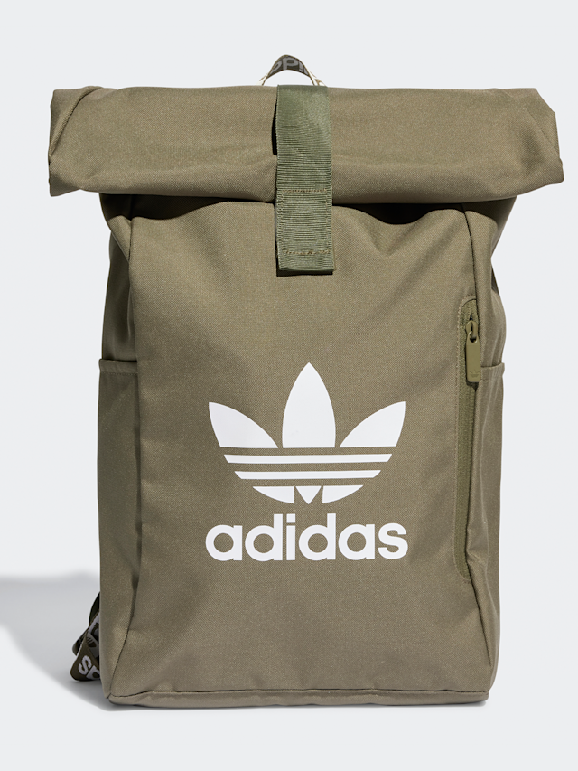 adidas Originals, adicolor Rolltop Rugzak, bruin, Afbeelding 1 van 7