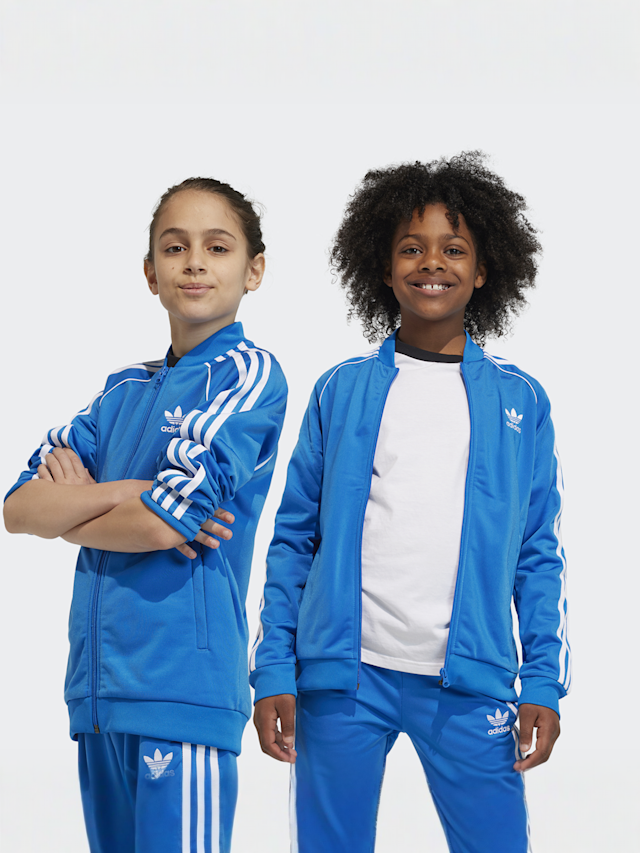 adidas Originals, adicolor Superstar Trackjacket, blue, Image 1 of 6