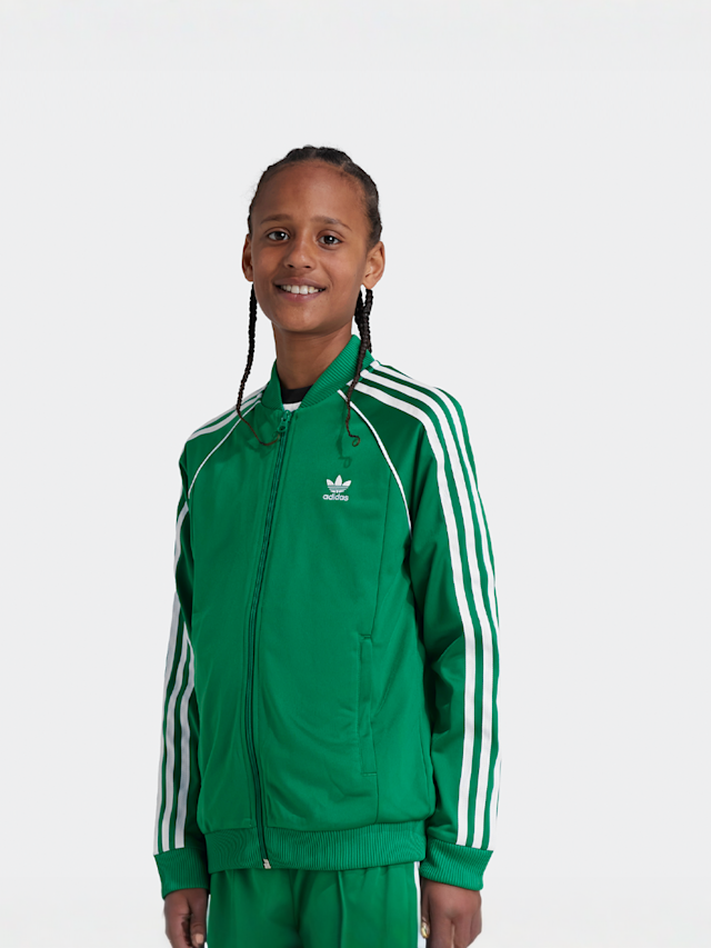 adidas Originals, adicolor Superstar Trackjacket, green, Image 1 of 4