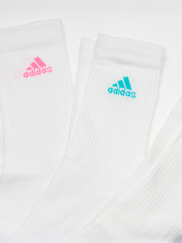 adidas Sportswear, Sportswear Crew Sokken (3 Pack), wit, Afbeelding 2 van 2
