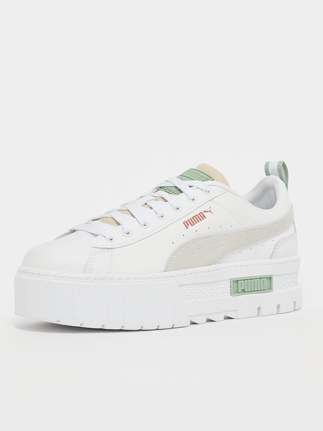 PUMA, Mayze Lth, white, Image 2 of 5