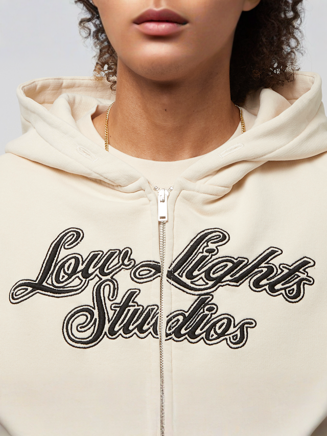 Low Lights Studios, Shutter Zip-Hoodie, wit, Afbeelding 3 van 5
