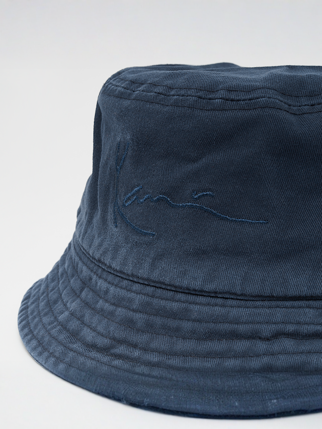 Karl Kani, Small Signature Washed Bucket, blue, Image 4 of 6
