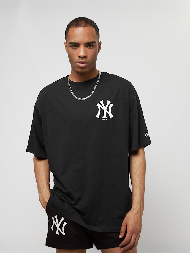 New Era, MLB Team Graphic Backprint Oversize Tee New York Yankees NVYWHI, black, Image 2 of 5