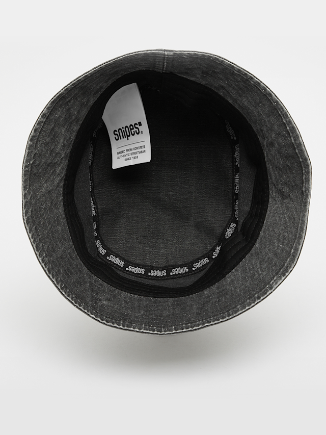 SNIPES, Basic Logo Washed Bucket, zwart, Afbeelding 4 van 5