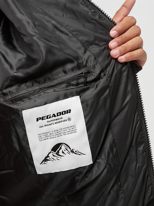 Pegador, Picard Puffer Jacket, black, Image 5 of 15