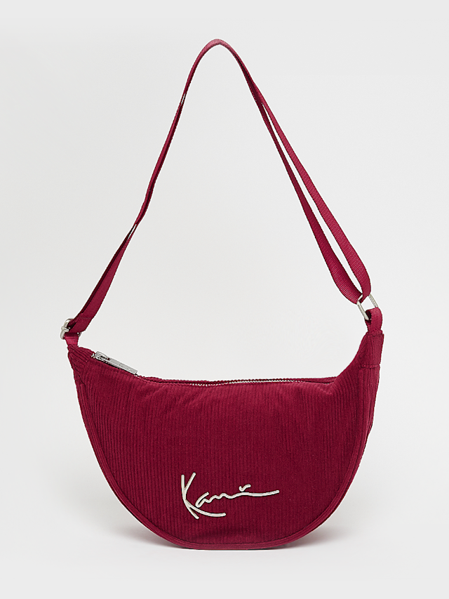 Karl Kani, Signature Corduroy Shoulder Bag, roze, Afbeelding 1 van 5