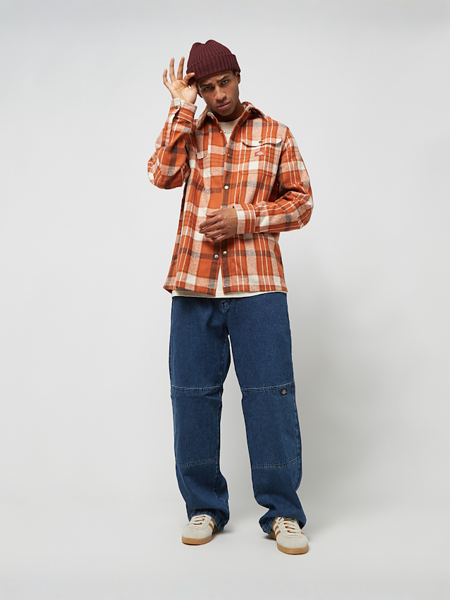 Dickies, NIMMONS LS night sky, orange, Image 4 of 5