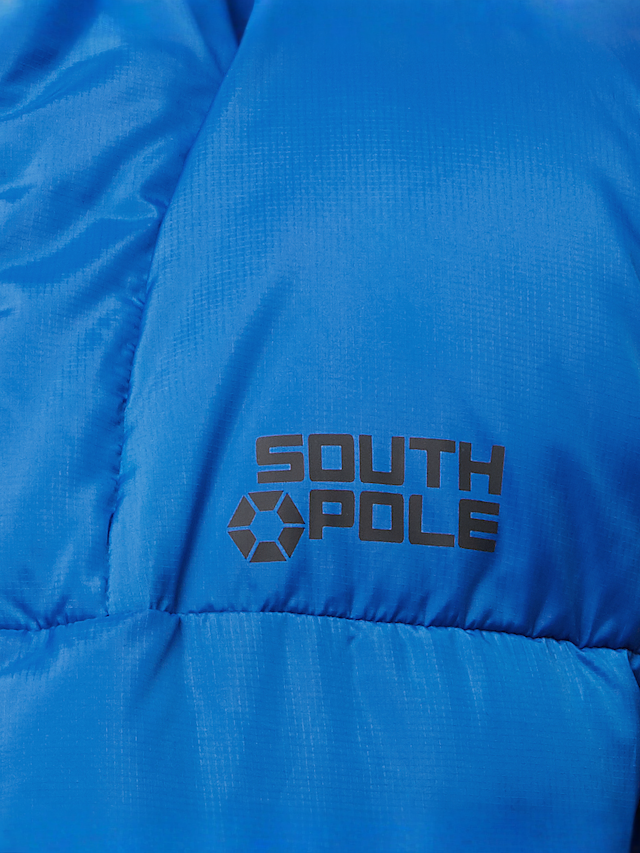Southpole, Bubble Vest 1.0, blauw, Afbeelding 3 van 6