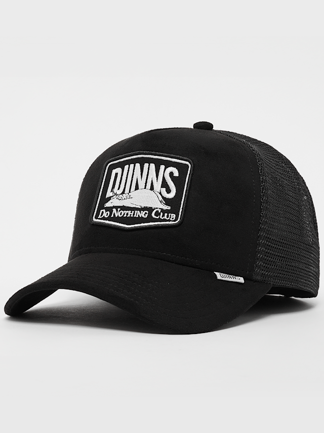 DJINNS, HFT Cap DNC 3.0 Hairy Suede, zwart, Afbeelding 1 van 5