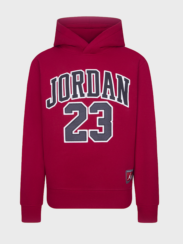 Jordan, Junior Fleece Pullover Hoodie, black, Image 1 of 4