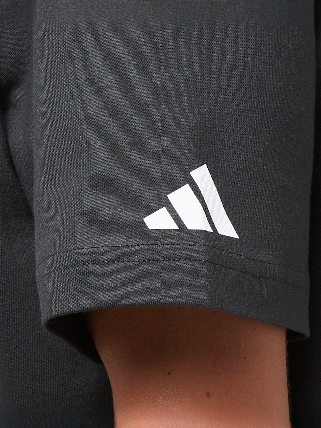 adidas Performance, T-Shirt Paris Basketball, czarny, Obraz 4 z 6