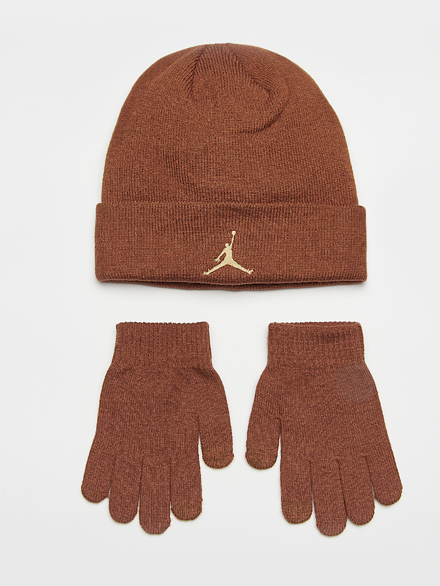 Jordan, Essentials Beanie Set, bruin, Afbeelding 2 van 3