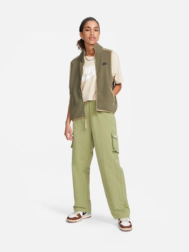 Nike, Sportswear Essential Cropped T-Shirt, beige, Afbeelding 4 van 4