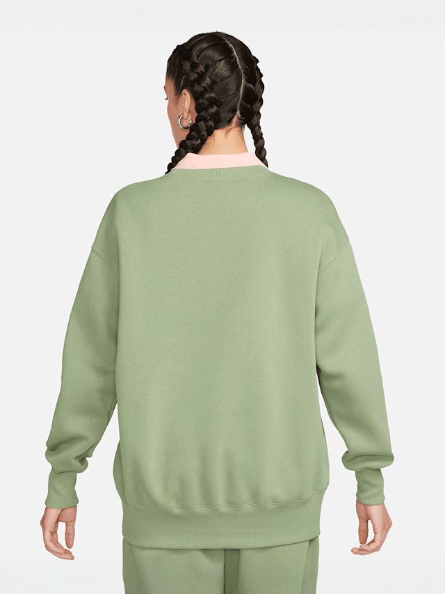 Nike, Sportswear Phoenix Fleece Women's Oversized Crewneck Sweatshirt, czerwony, Obraz 2 z 6