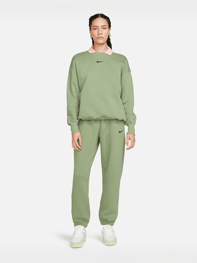 Nike, Sportswear Phoenix Fleece Women's Oversized Crewneck Sweatshirt, czerwony, Obraz 5 z 6