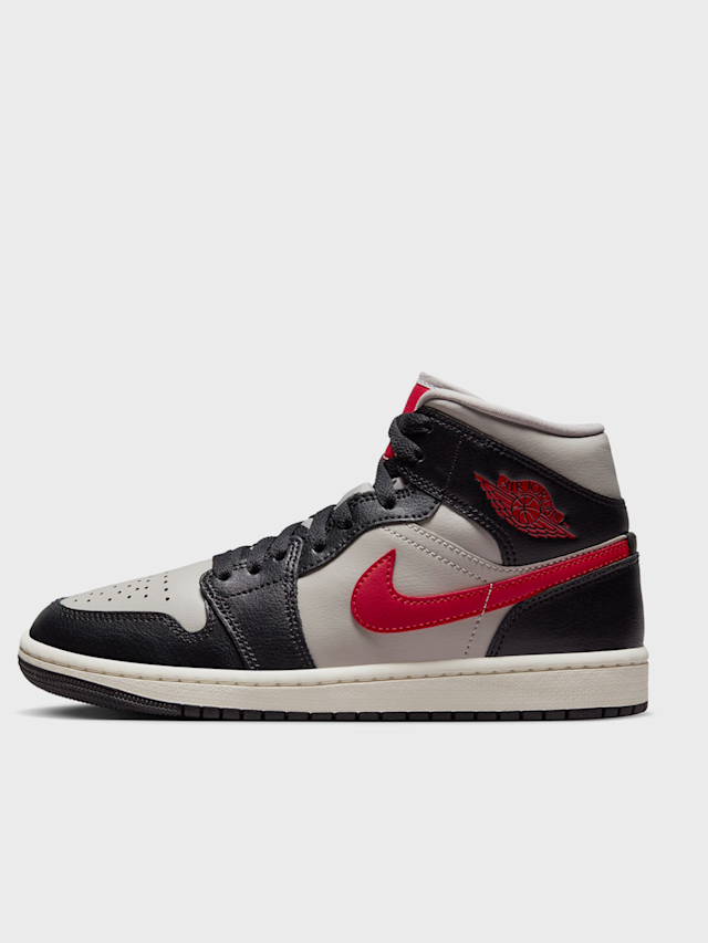 Jordan, WMNS Air Jordan 1 Mid, grey, Image 1 of 9