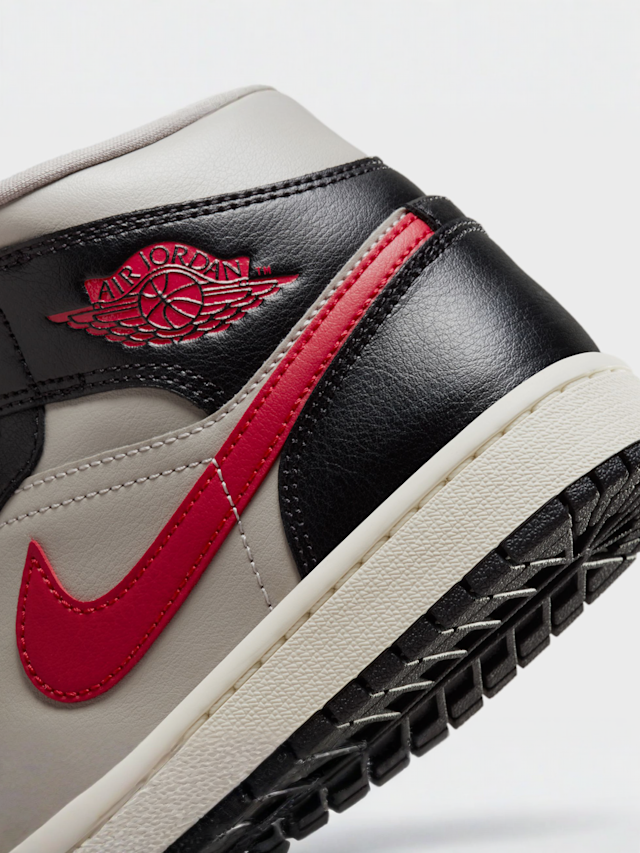 Jordan, Air Jordan 1 Mid, grey, Image 8 of 9