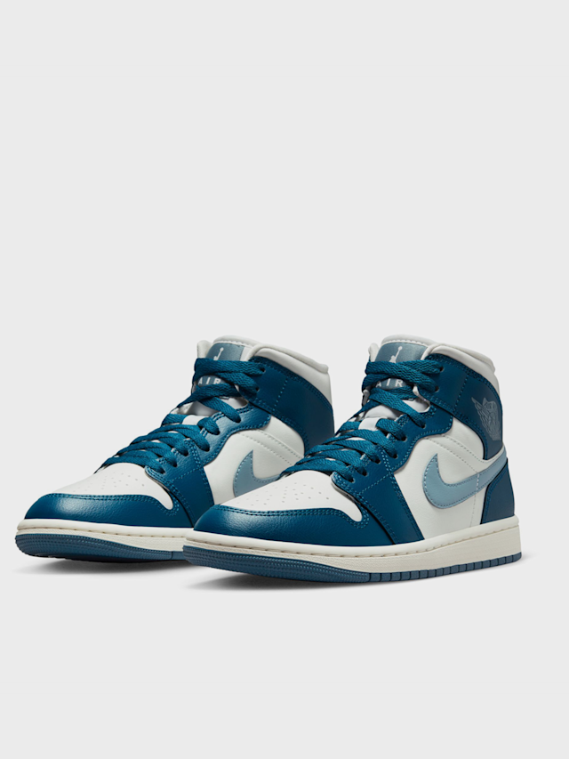 Jordan, WMNS Air Jordan 1 Mid, blue, Image 4 of 8