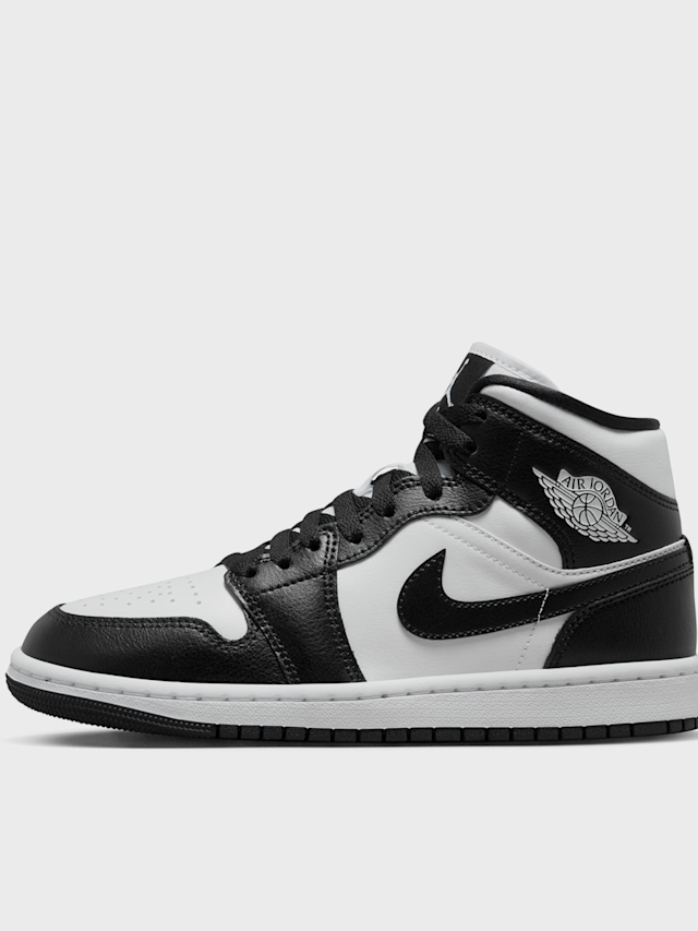 Jordan, WMNS Air Jordan 1 Mid, black, Image 1 of 8