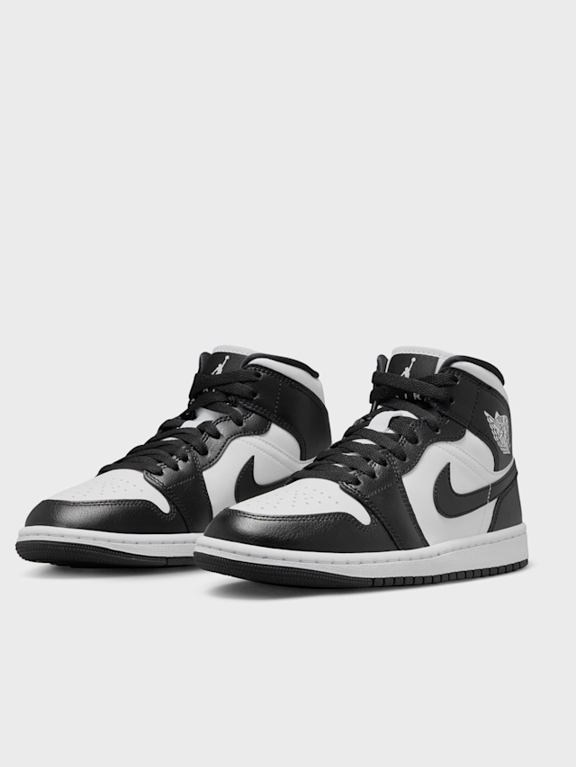 Jordan, WMNS Air Jordan 1 Mid, black, Image 4 of 8