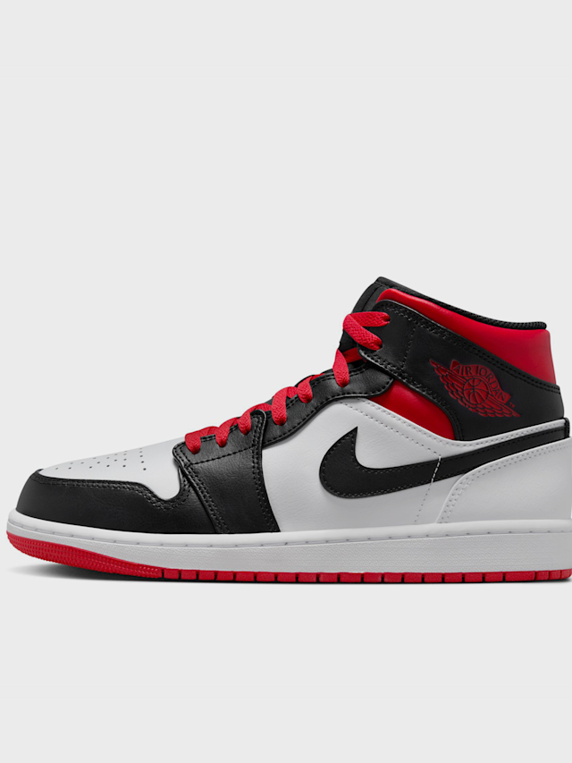 Jordan, Air Jordan 1 Mid, red, Image 1 of 8