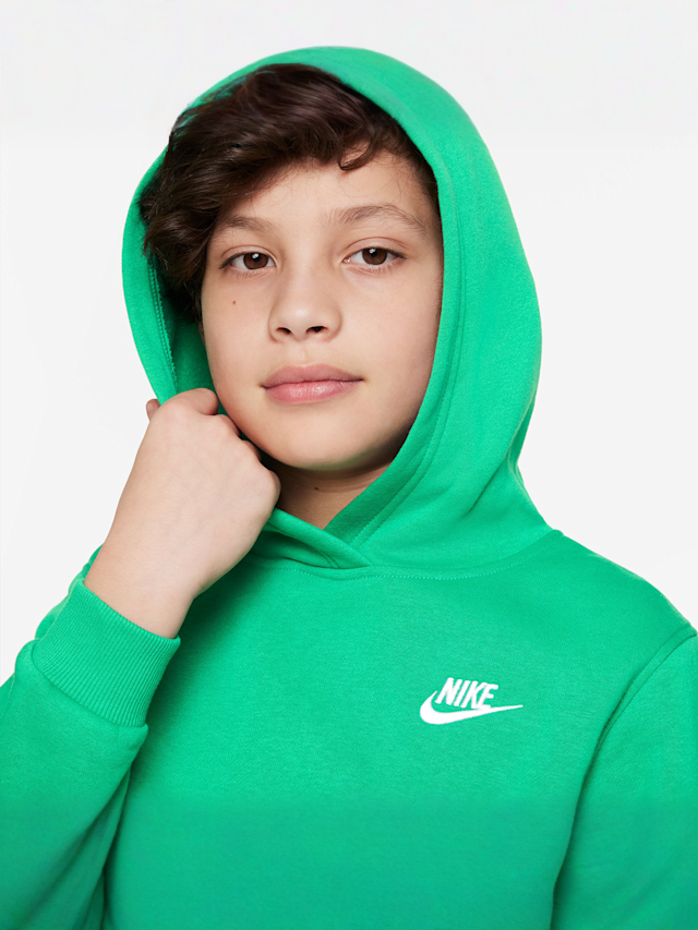 Nike, Sportswear Club Fleece Hoodie, black, Image 3 of 5