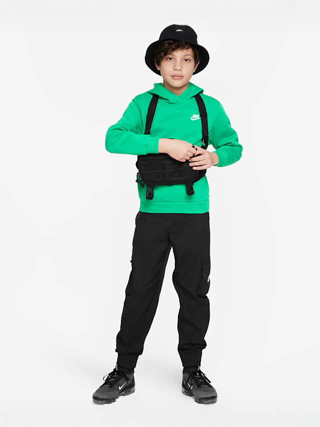 Nike, Sportswear Club Fleece Hoodie, black, Image 5 of 5