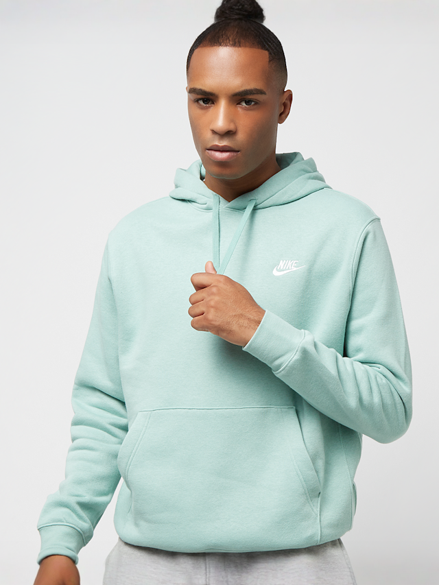 Nike, Sportswear Club Fleece Hoodie, groen, Afbeelding 1 van 4