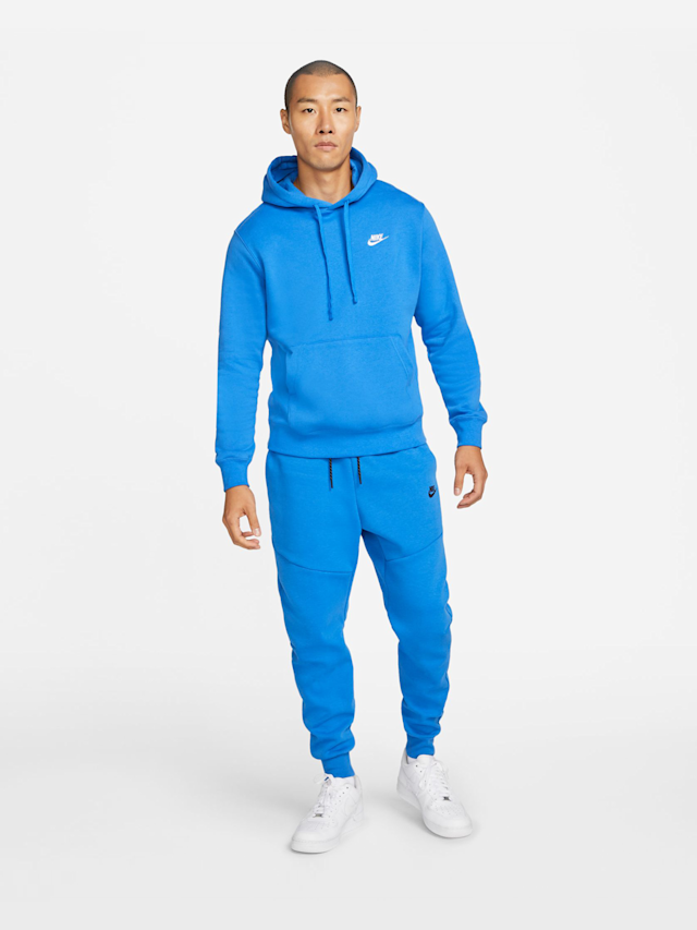 Nike, Sportswear Club Fleece Hoodie, blue, Image 5 of 5