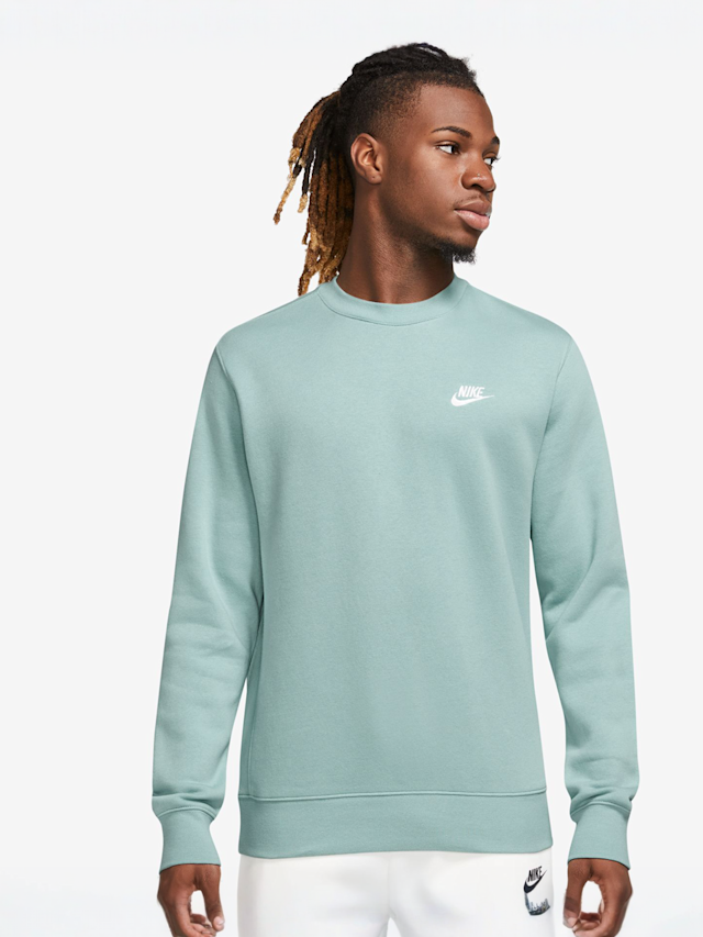 Nike, Sportswear Club Crew Basketball Pullover, green, Image 1 of 5