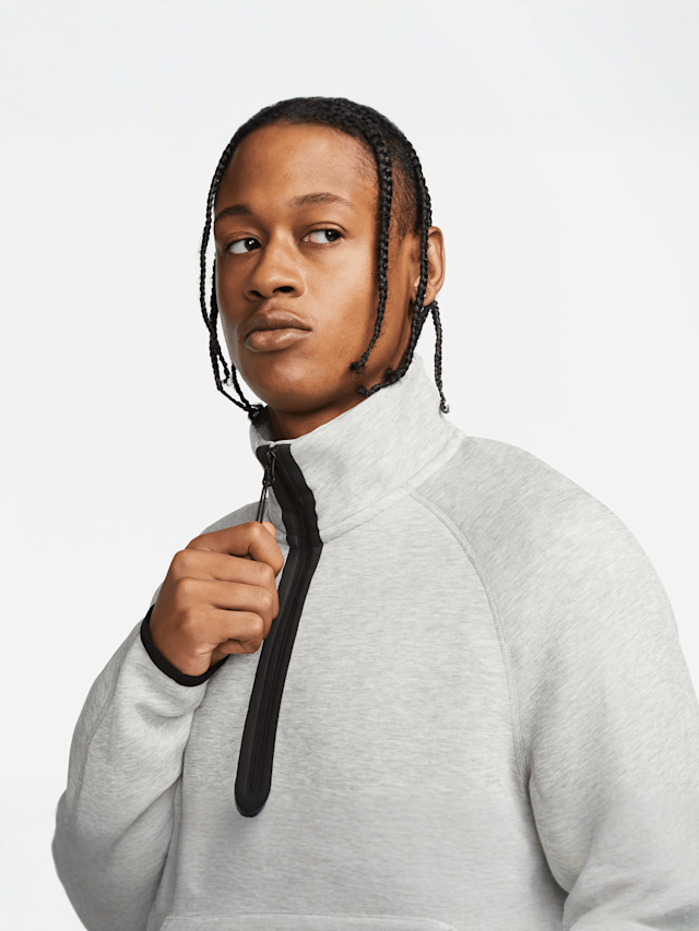 Nike, Sportswear Tech Fleece 1/2-Zip Sweatshirt, grijs, Afbeelding 3 van 8