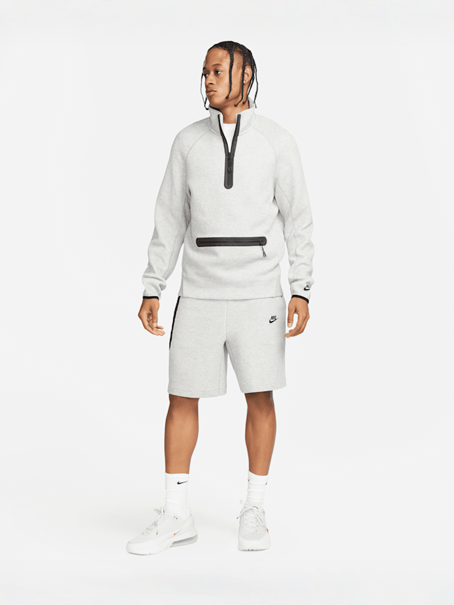 Nike, Sportswear Tech Fleece 1/2-Zip Sweatshirt, grijs, Afbeelding 8 van 8