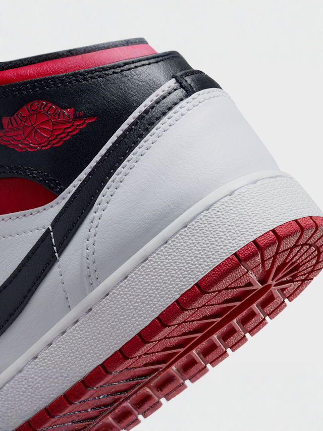 Jordan, Air Jordan 1 Mid (GS), wit, Afbeelding 7 van 7