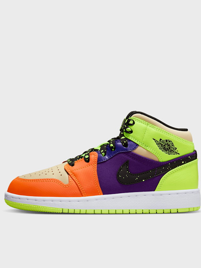 Jordan, Air Jordan 1 Mid SE (GS), black, Image 1 of 8