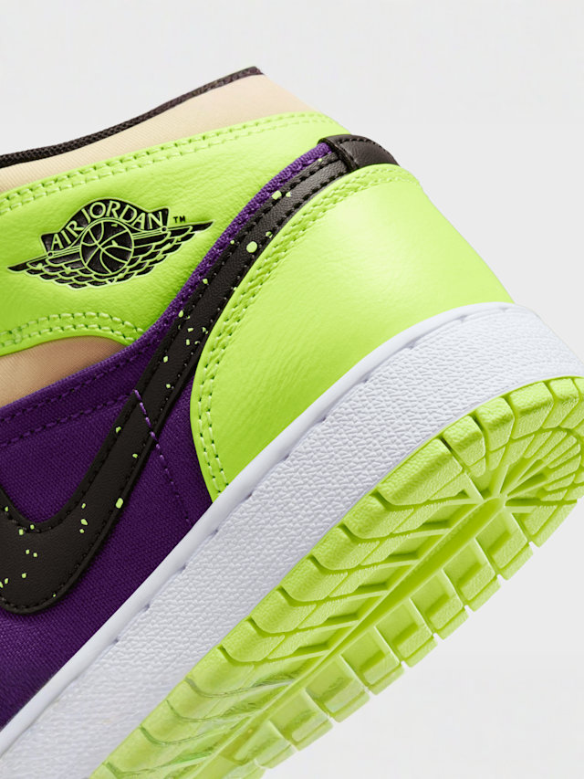 Jordan, Air Jordan 1 Mid SE (GS), black, Image 8 of 8