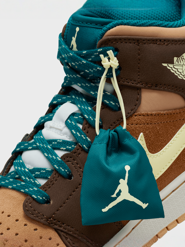 Jordan, Air Jordan 1 Mid SE (GS), brown, Image 9 of 9