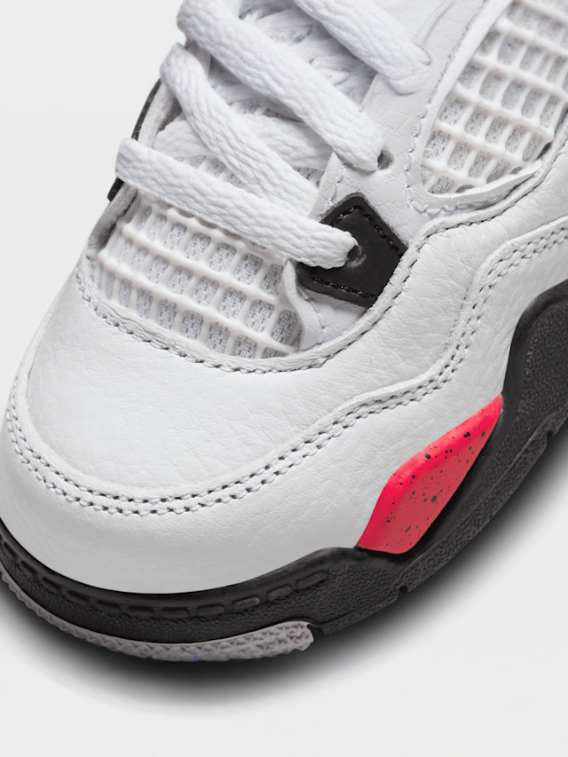 Jordan, Air Jordan 4 Retro Toddlers, white, Image 7 of 7