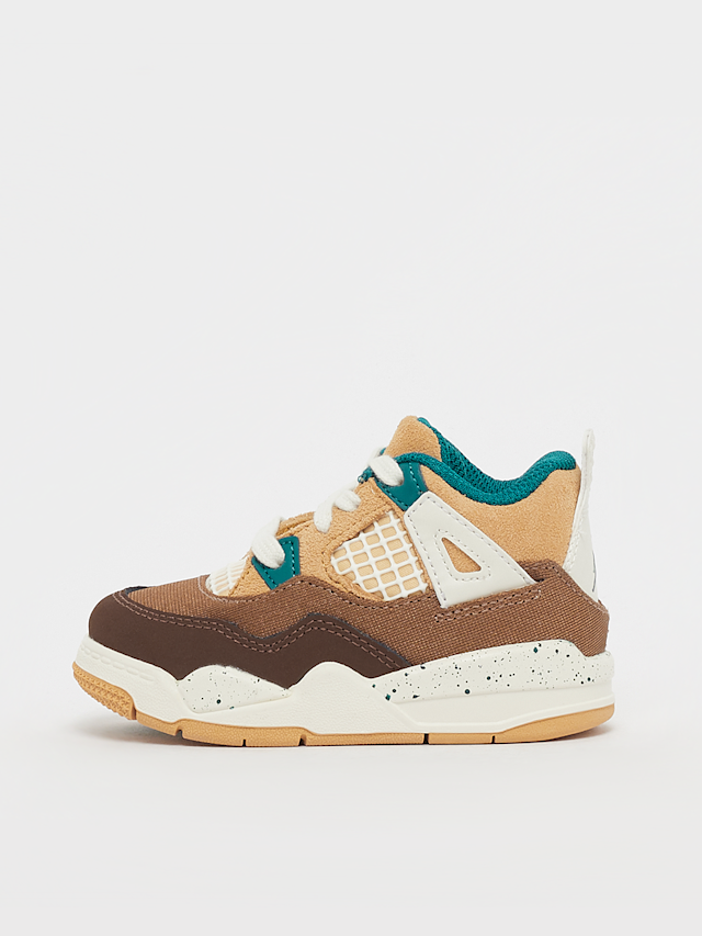 Jordan, Air Jordan 4 Retro Toddlers, brown, Image 1 of 6